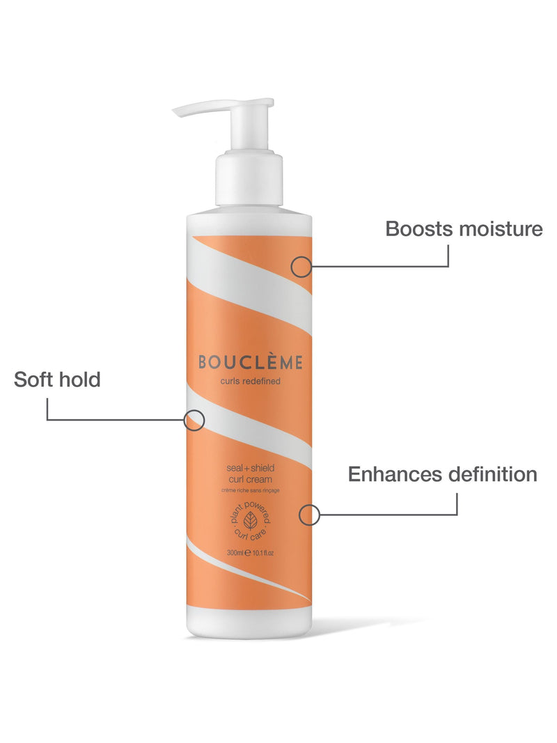Bouclème Seal & Shield Curl Cream 300ml - British product
