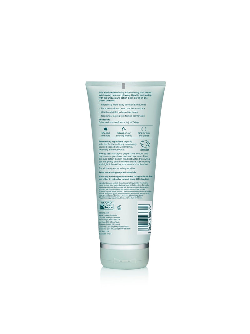 Liz Earle Cleanse & Polish Hot Cloth Cleanser Tube Starter Pack 200ml, UK version