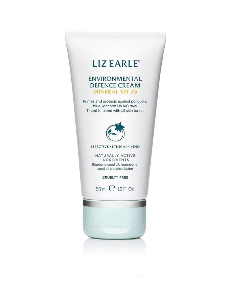 Liz Earle كريم حماية بيئية معدني SPF 25 بحجم 50 مل
