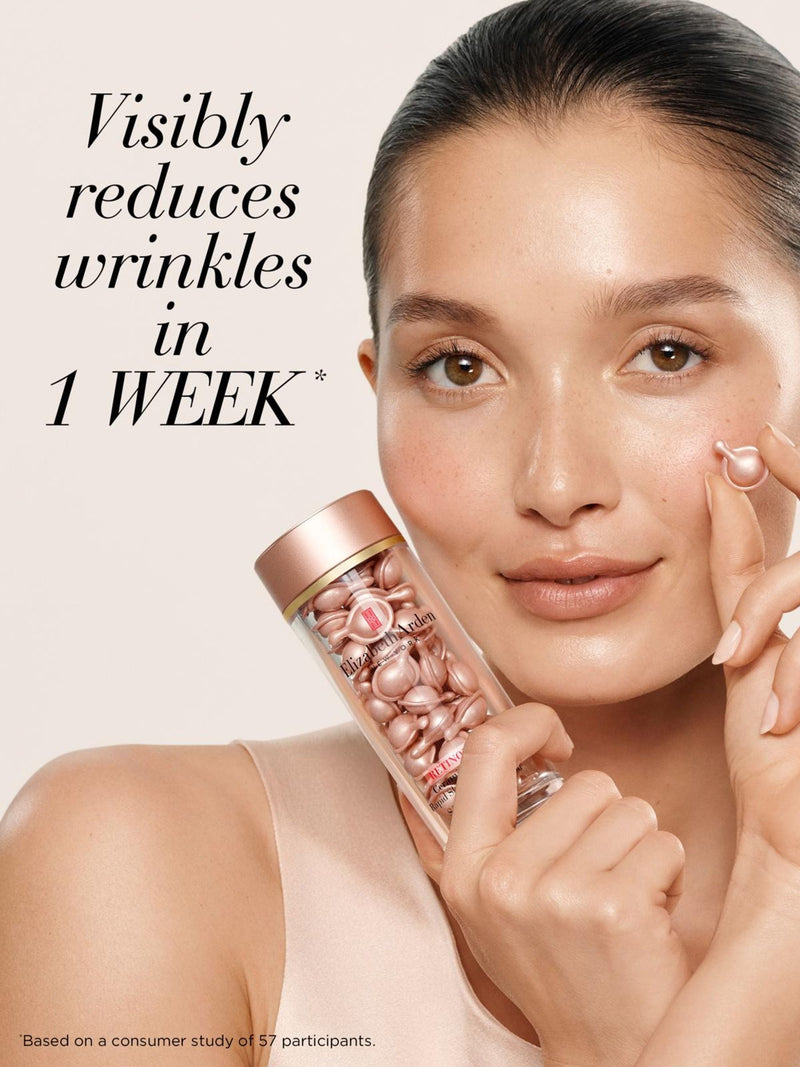 Elizabeth Arden Retinol + HPR Ceramide Capsules Rapid Skin Renewing Serum, 90pc