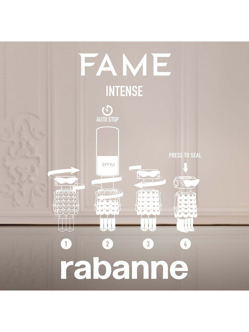 Rabanne Fame Intense Eau de Parfum 80ml, imported from the UK
