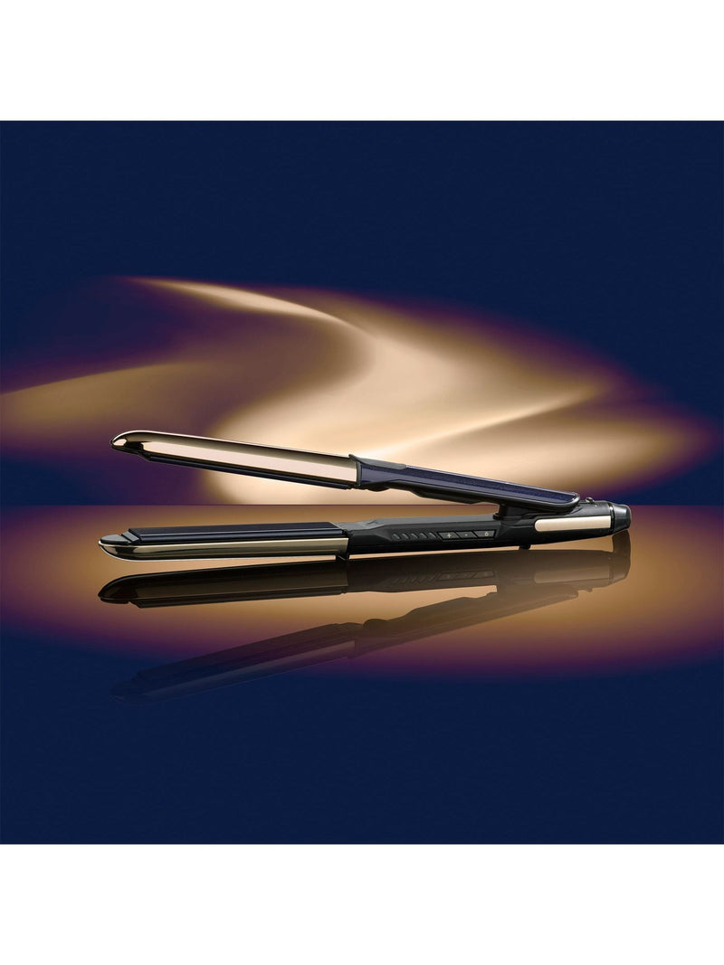 BaByliss Black Onyx hair straightener with ceramic plates, imported from the UK