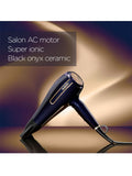 BaByliss Black Onyx professional hair dryer - British product