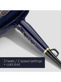 BaByliss Black Onyx professional hair dryer - British product