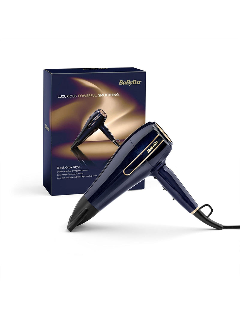 BaByliss Black Onyx professional hair dryer - British product