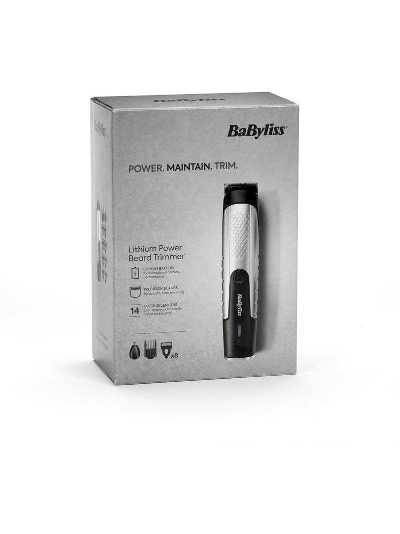 BaByliss Lithium Power Beard Trimmer - British product