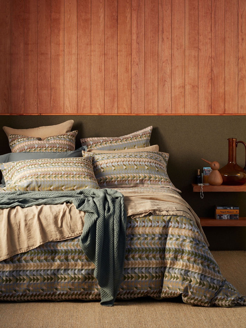 Secret Linen Store Green Jude single pillowcase, UK version