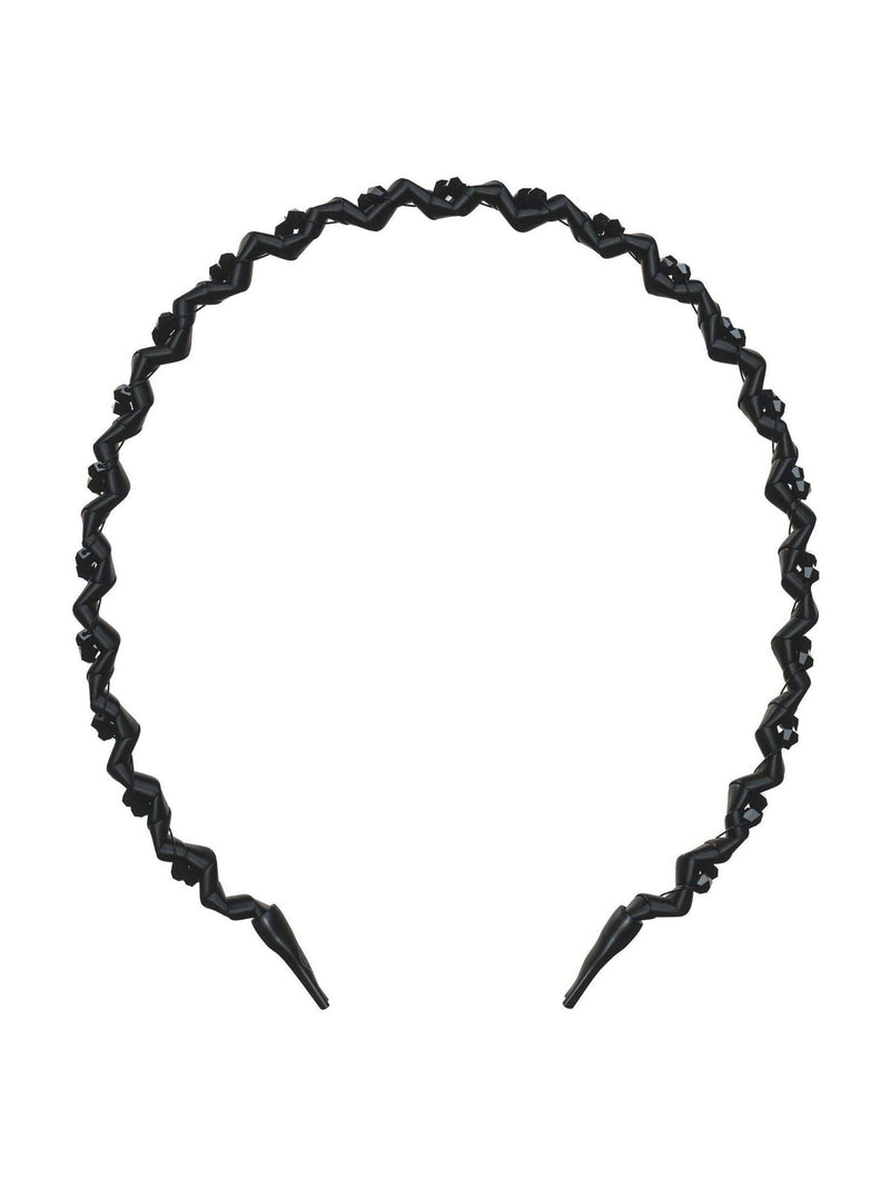 Invisibobble Hairhalo headband Black Sparkle (British brand)