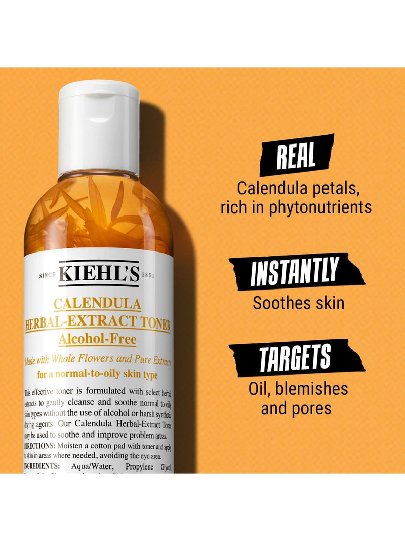 Kiehls Calendula Herbal Extract Alcohol Free Toner 250ml, UK version