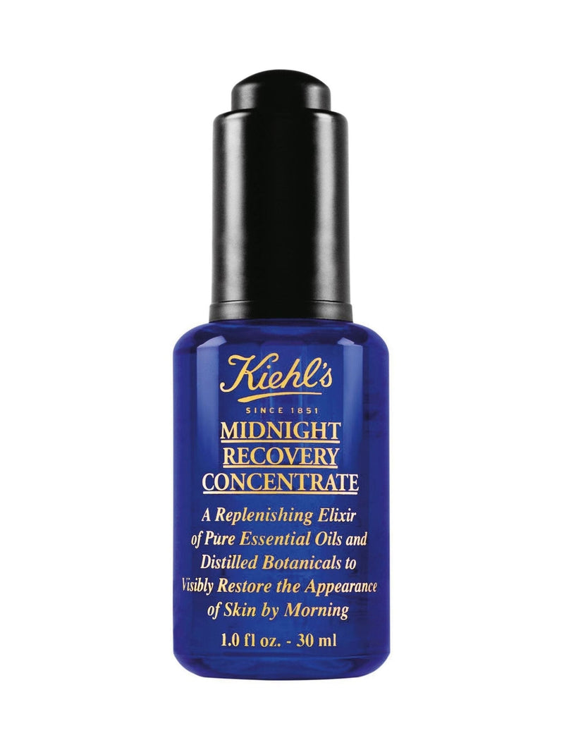 Kiehls Midnight Recovery Concentrate Serum facial oil, UK version