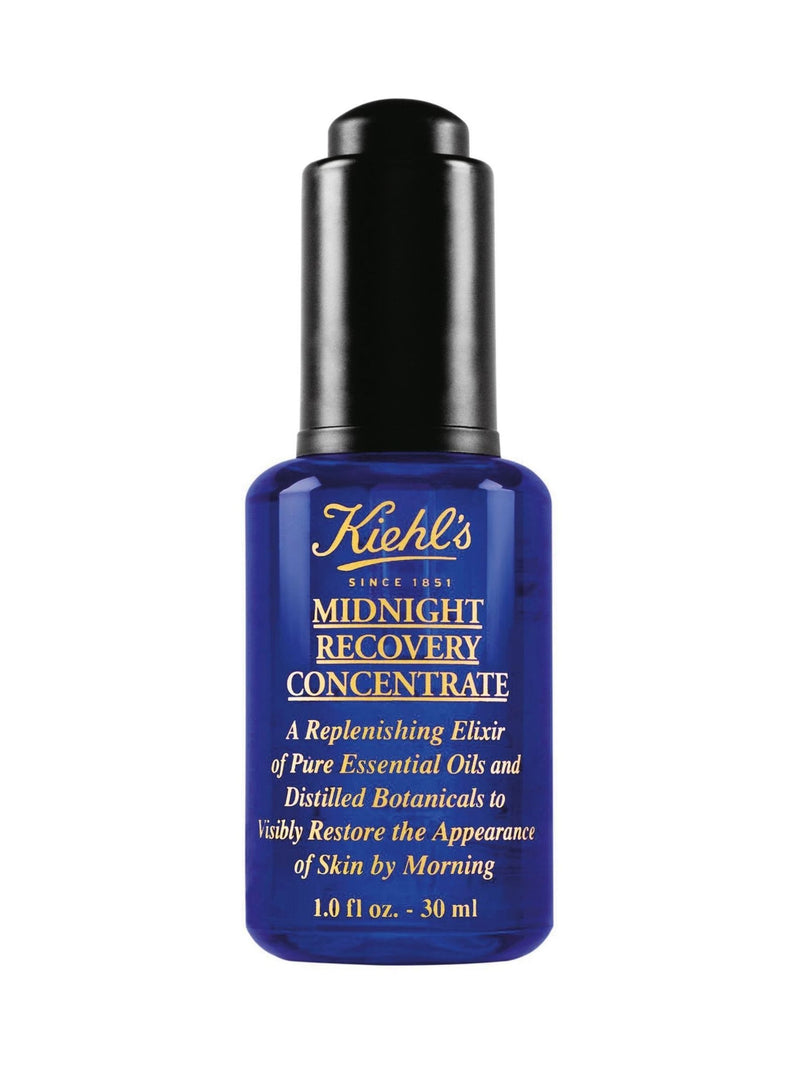 Kiehls Midnight Recovery Concentrate Serum facial oil, UK version