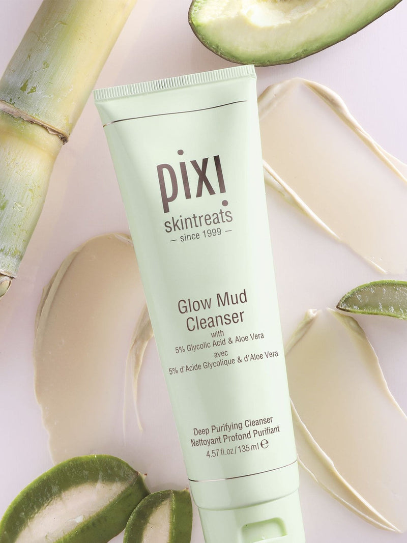 Pixi Glow mud cleanser 135ml, imported from the UK