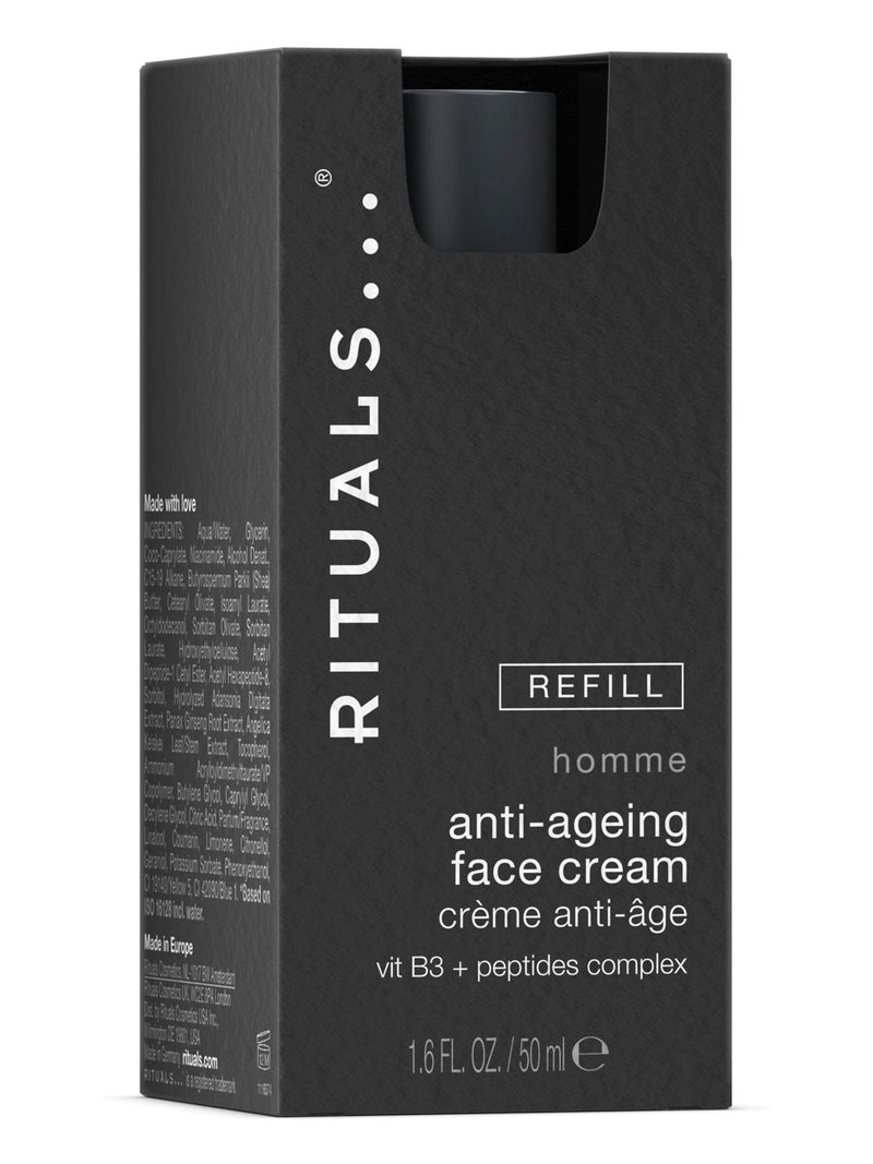 Rituals Homme Anti-aldring Ansiktskrem Refill 50ml, importert fra Storbritannia