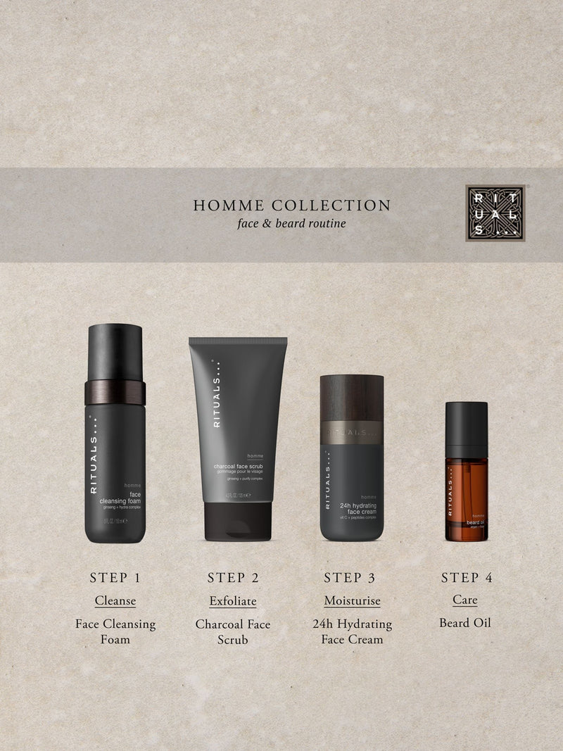 Rituals Homme face cleansing foam 150ml, imported from the UK