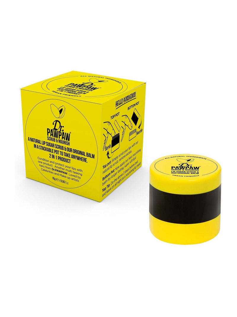 Dr Paw Paw 2-in-1 lip scrub 16g, imported from the UK