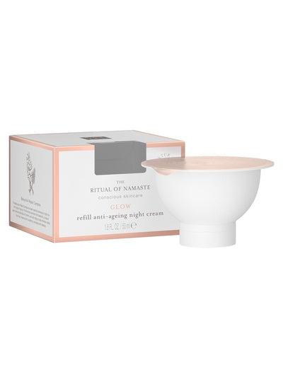 Next Rituals The Ritual of Namaste Glow Anti-Ageing Night Cream Refill 50ml- Buy online at McGrocer