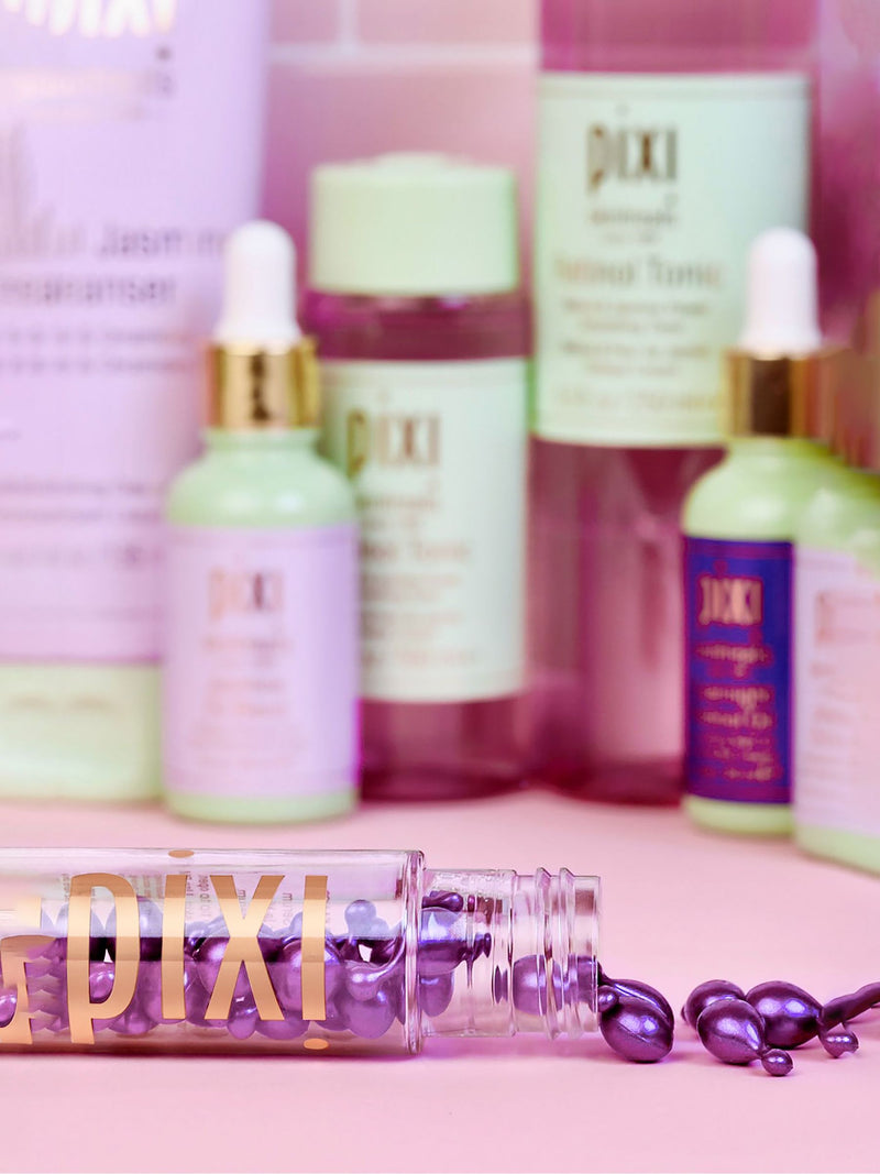 Pixi Retinol Capsulecare Smoothing Serum 30 capsules, imported from the UK