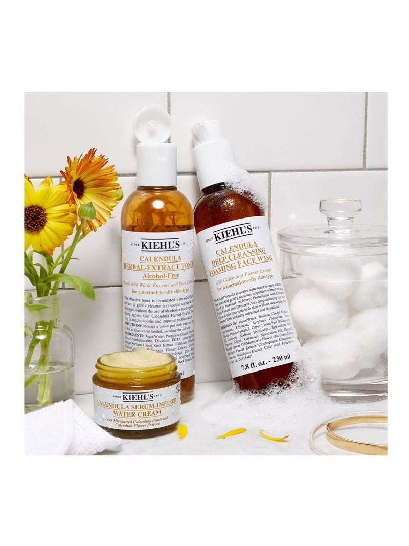 Kiehls Calendula Deep Cleansing Foaming Face Wash 230ml, UK version