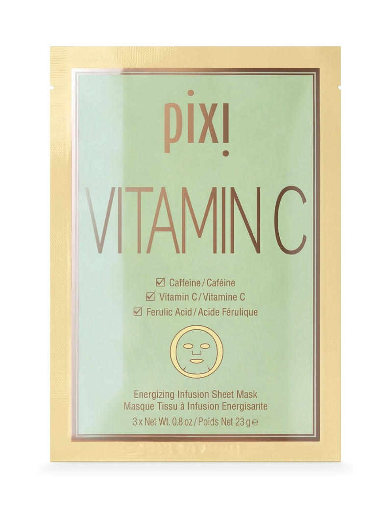 Pixi Vitamin-C sheet mask, imported from the UK