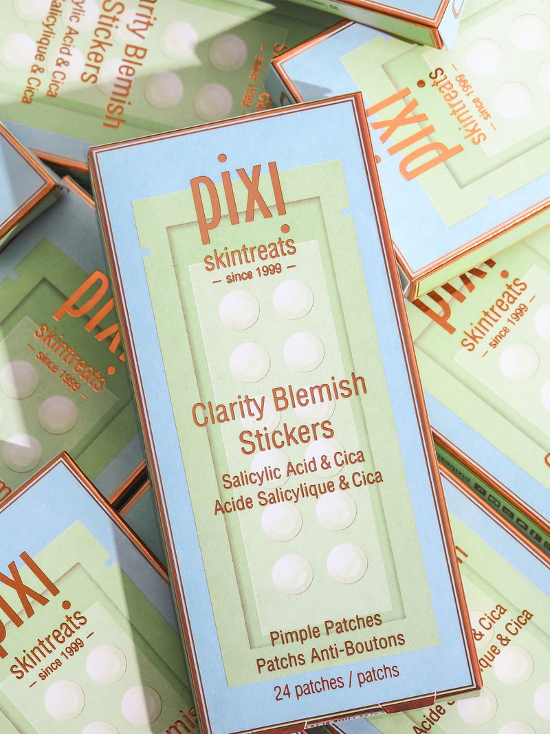 Pixi Clarity Blemish Stickers x24, imported from the UK