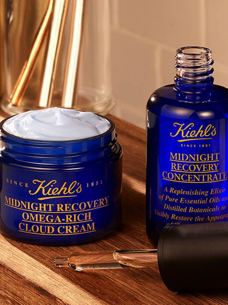Kiehls Midnight Recovery Night Cream Omega Rich Cloud 50ml, UK version