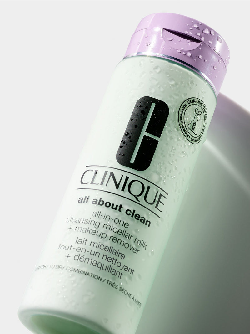 Clinique cleansing micellar milk skin type 1 and 2 200ml - British product
