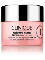 Next Clinique Moisture Surge SPF25 Sheer Hydrator 30ml- Buy online at McGrocer