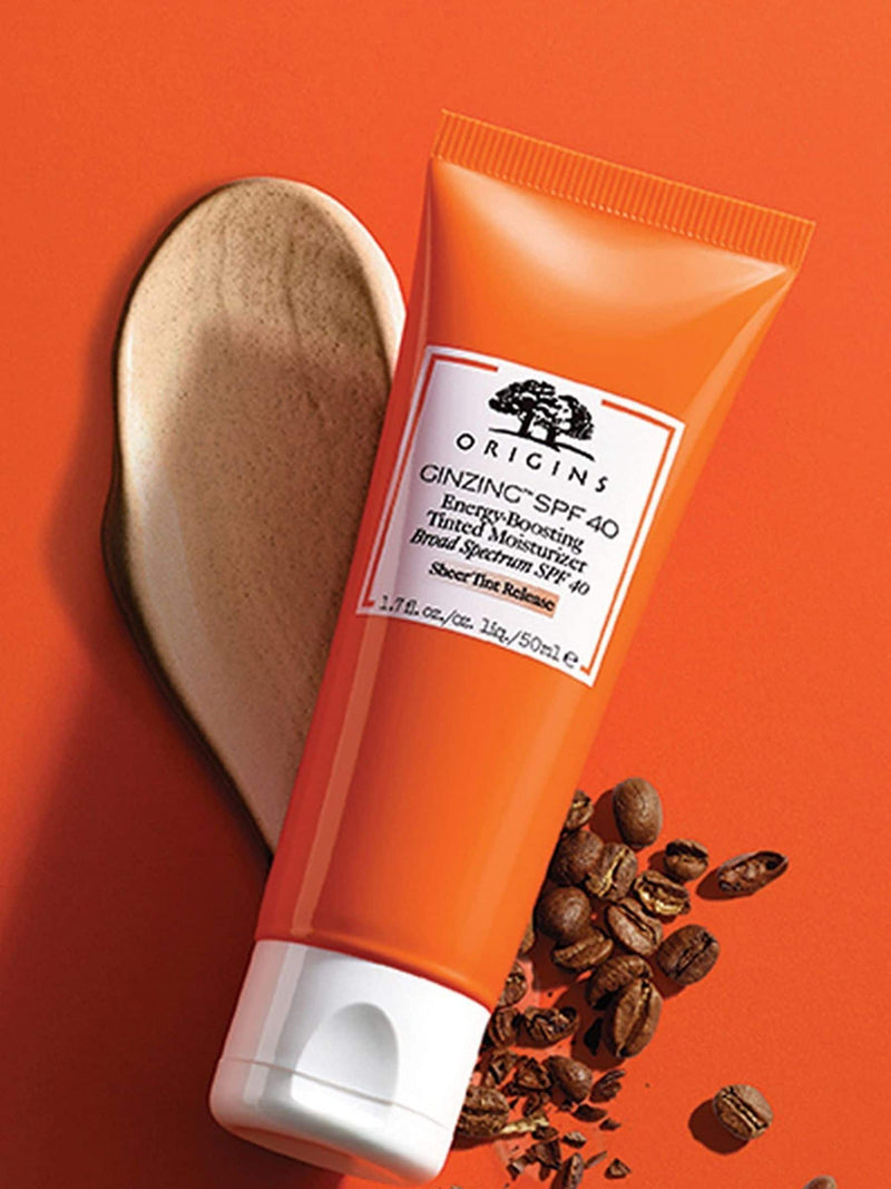 Origins Ginzing Tinted Moisturiser 50ml, imported from the UK