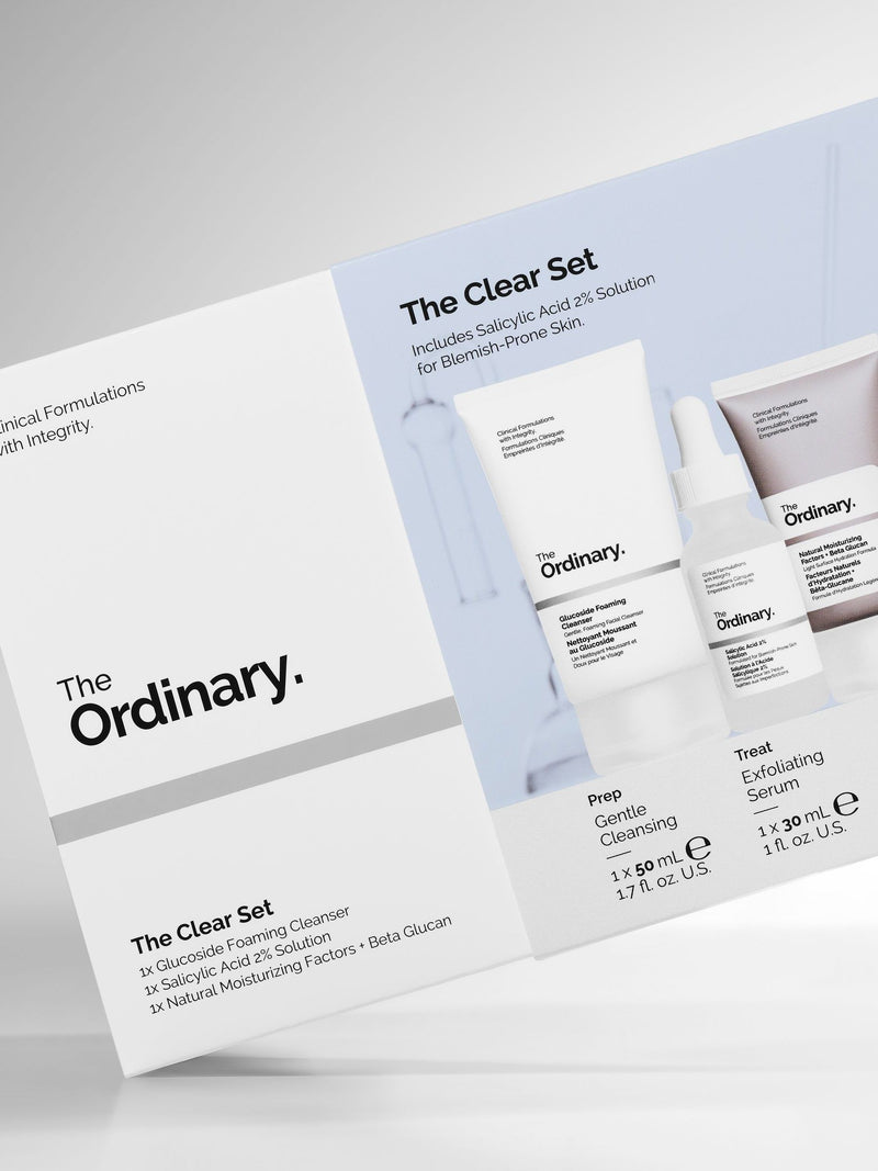 The Ordinary Clear Skincare Gift Set (British brand)