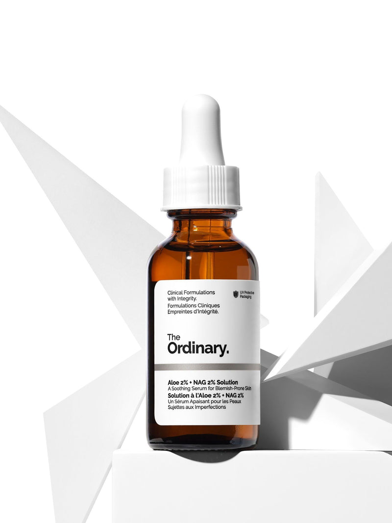 The Ordinary Aloe 2% + NAG 2% Solution face serum 30ml (British brand)