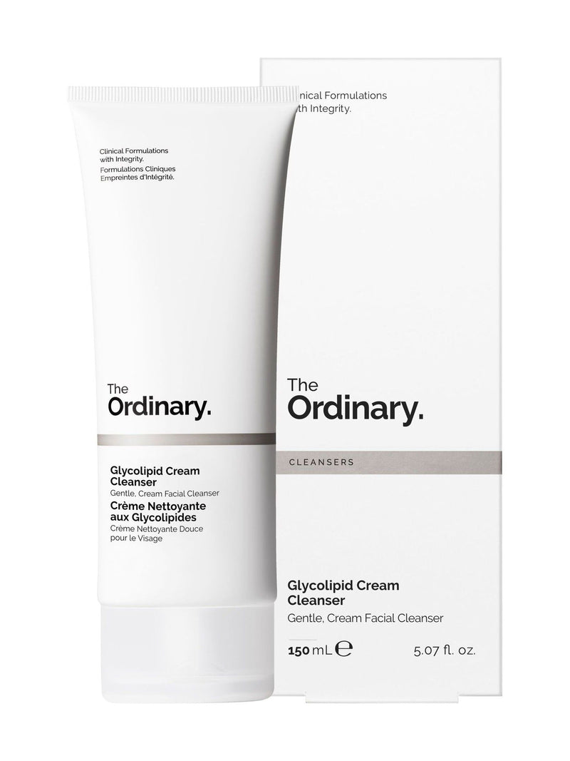 The Ordinary Glycolipid Cream Cleanser for dry skin and makeup removal (British brand)