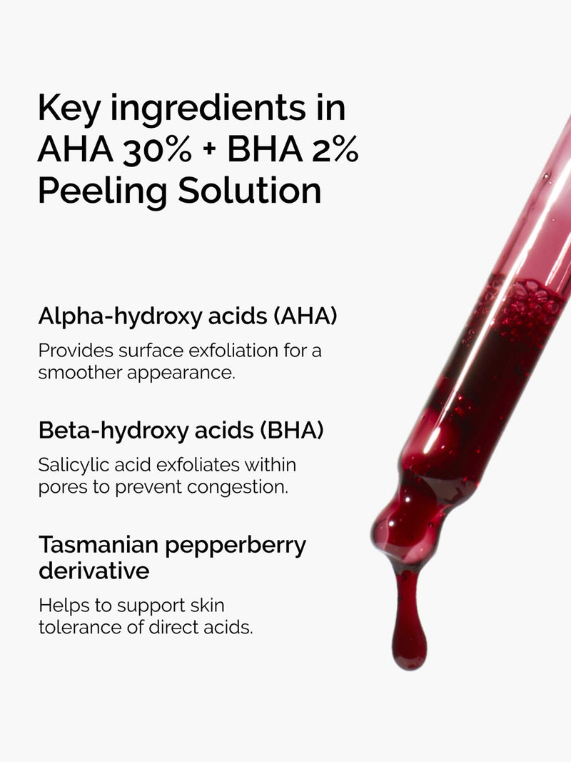 The Ordinary AHA BHA Peeling Solution 30ml (British brand)