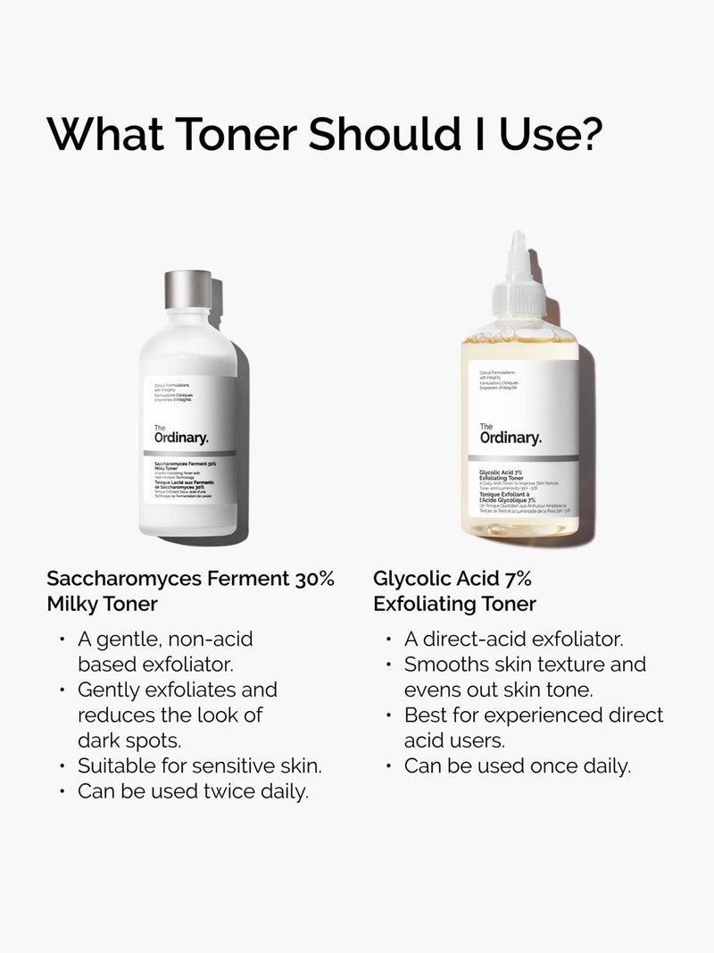 The Ordinary Glycolic Acid Exfoliating Toner 240ml (British brand)