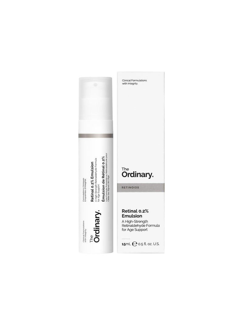 The Ordinary Retinal 0.2% Emulsion serum, imported from the UK