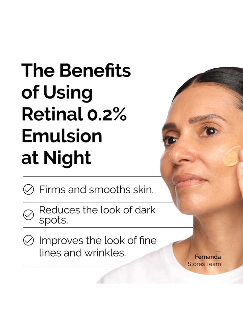 The Ordinary Retinal 0.2% Emulsion serum, imported from the UK