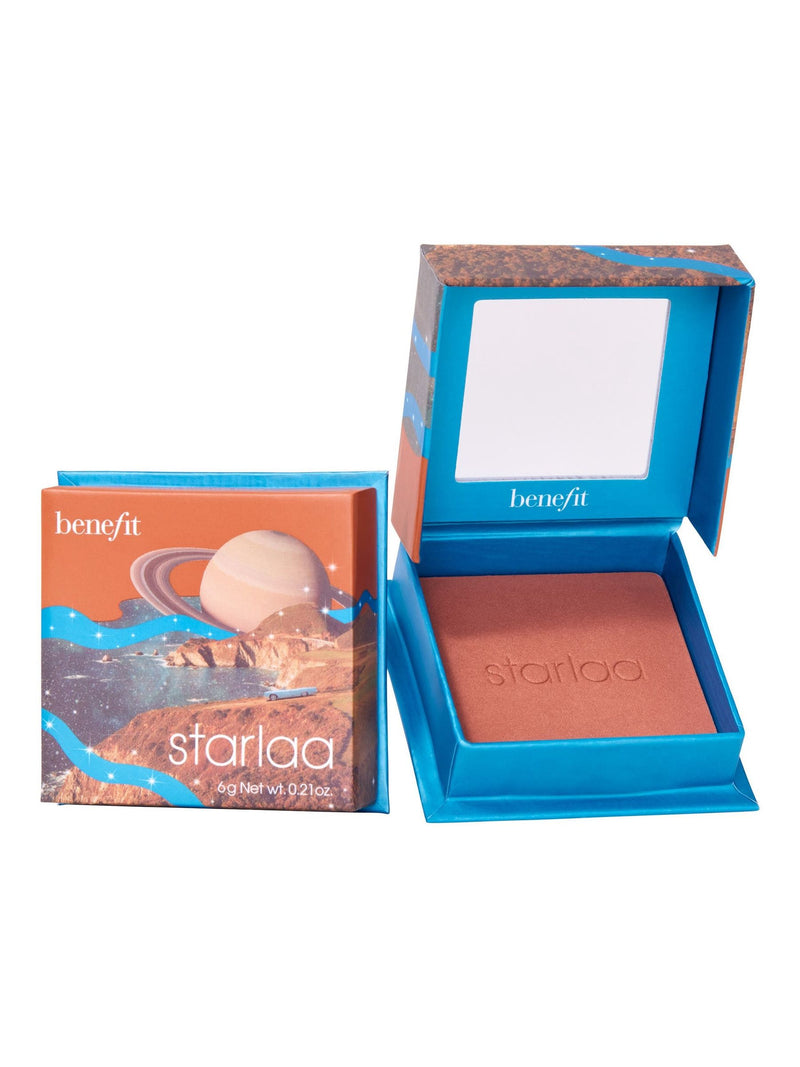Benefit Shellie Warm Seashell blusher rosy bronze powder blush, UK version