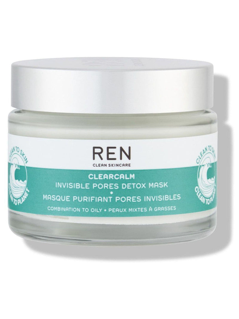 REN Clearcalm Invisible Pores Detox Clay Mask, imported from the UK