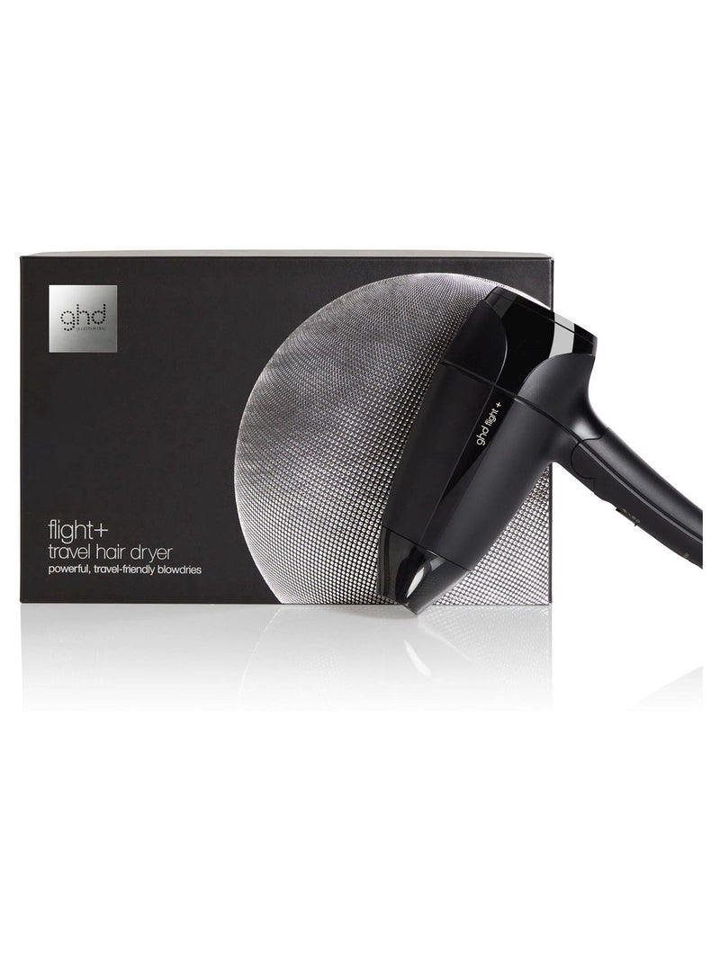 ghd Flight+ travel hair dryer with travel case, UK version