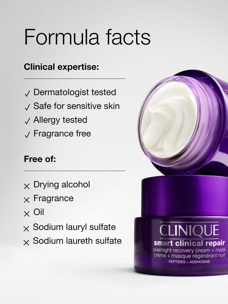 Clinique Overnight Cream and Mask 50ml - British product