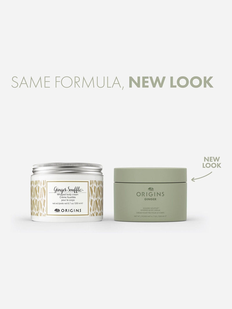 Origins Ginger Souffle whipped body cream 200ml, imported from the UK