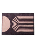 Artsy Mats brown abstract doormat 60x40 cm, imported from the UK