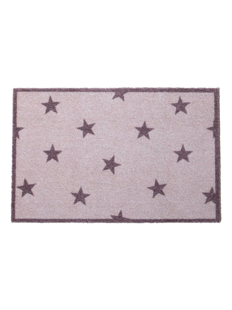 Artsy Mats brown stars doormat 60x40cm, UK version