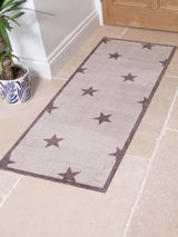 Next Artsy Mats Brown Stair Pattern Indoor Washable Runner, 60 x 150 cm- Buy online at McGrocer
