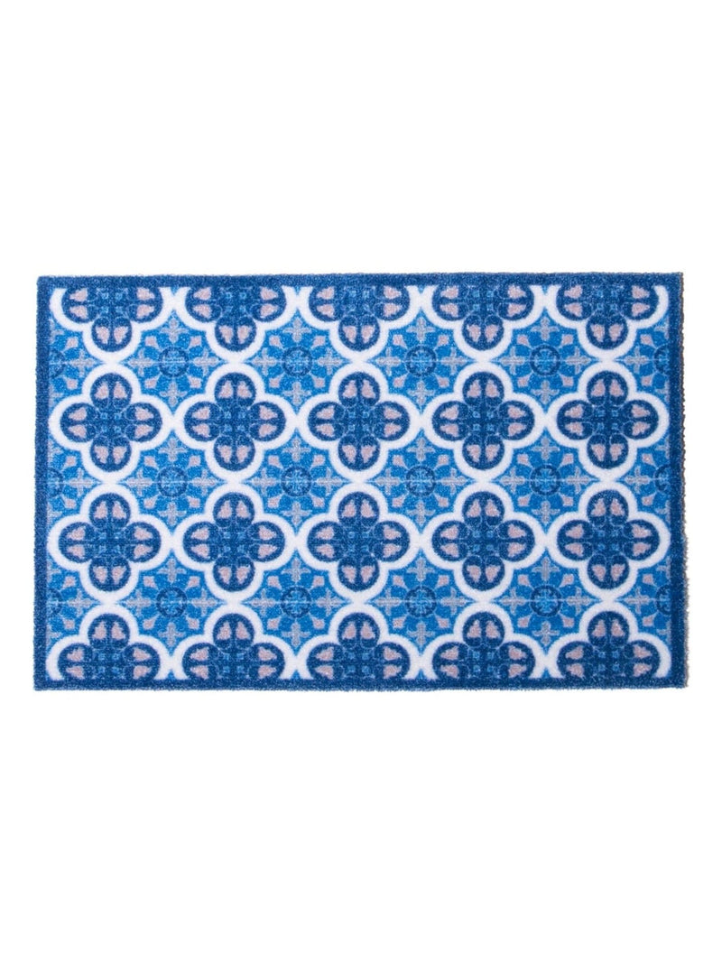 Artsy Mats blue mosaic tile doormat 60x40 cm, UK version