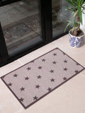 Artsy Mats indoor doormat Brown Stars 80x50cm, UK version