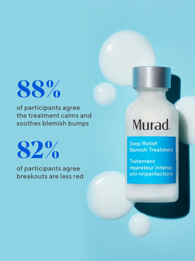 Murad Deep Relief blemish treatment moisturiser 30ml, imported from the UK