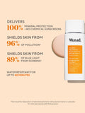 Murad City Skin Broad Spectrum Sunscreen SPF50 50ml, imported from the UK