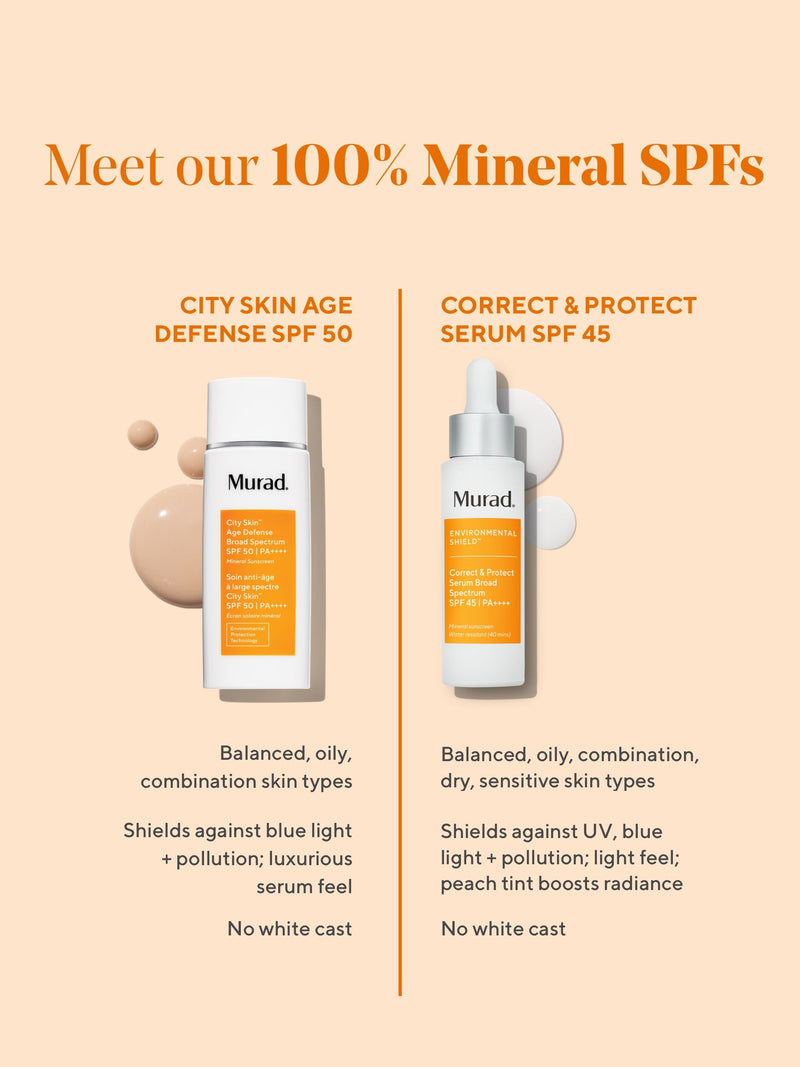 Murad City Skin Broad Spectrum Sunscreen SPF50 50ml, imported from the UK