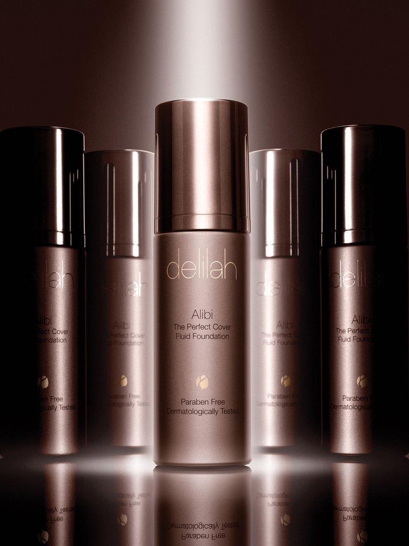 Delilah Alibi Fluid Foundation - British product
