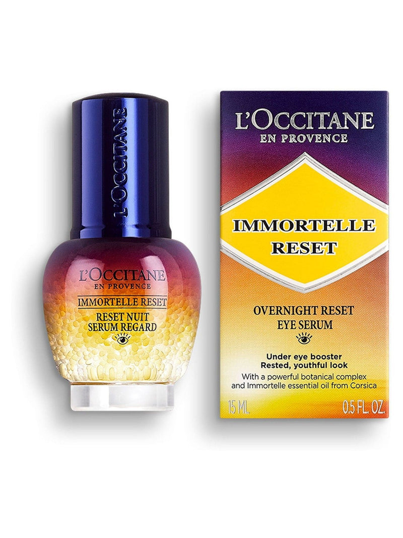 L'Occitane Overnight Immortelle Reset Eye Serum 15ml, UK version